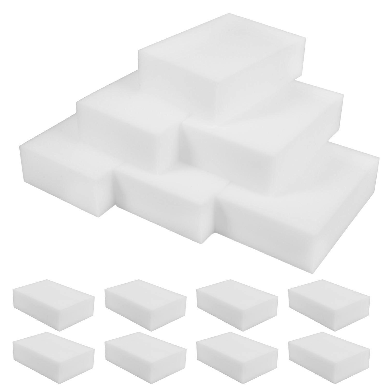 White Cleaning Sponge Eraser for Multi Purpose 40Pcs Pack