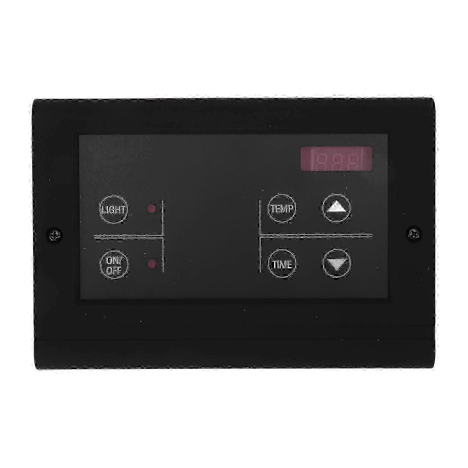 Sauna Room Temperature Controller Wall Mount Wet Steam Generator Controller For Household Black P20250110201