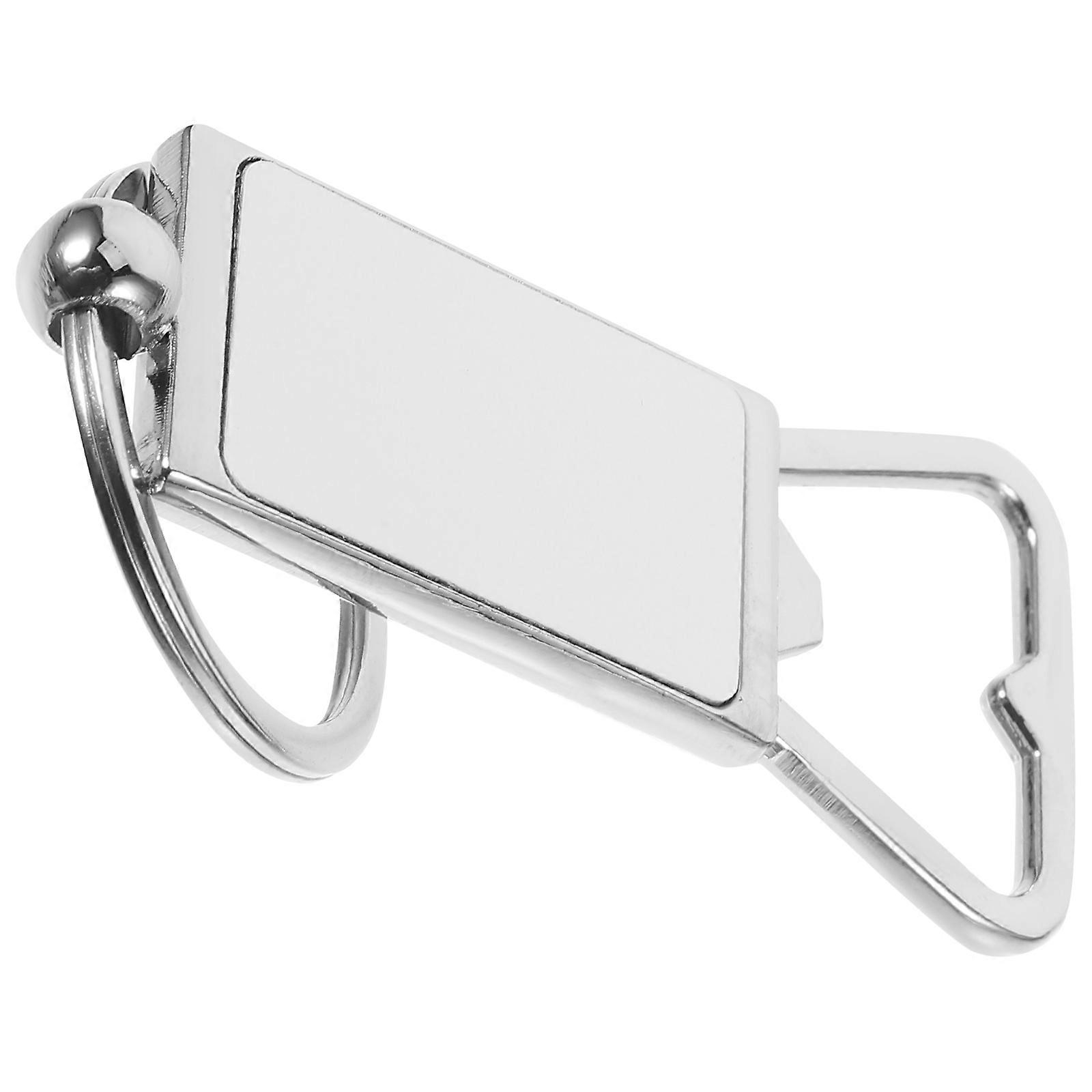 Flat Bottle Opener Keychain for Opening Bottle Use Stainless Steel