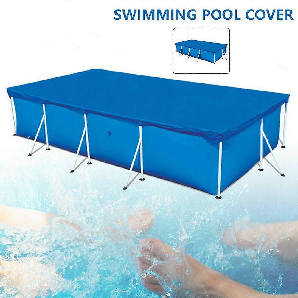 Swimming Pool Cover Cloth Rope Rectangular Waterproof Rainproof