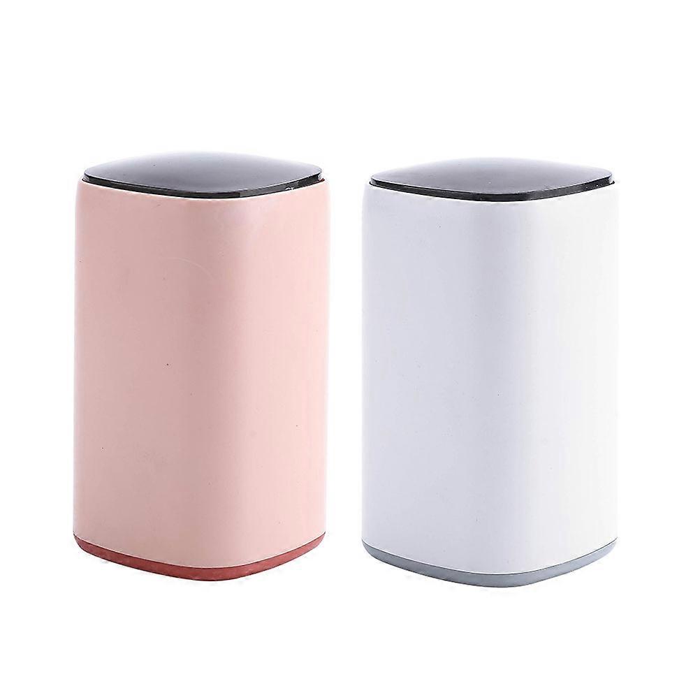 Toothpick Case Plastic Storage Holder for Storage Use 2Pcs Assorted Color