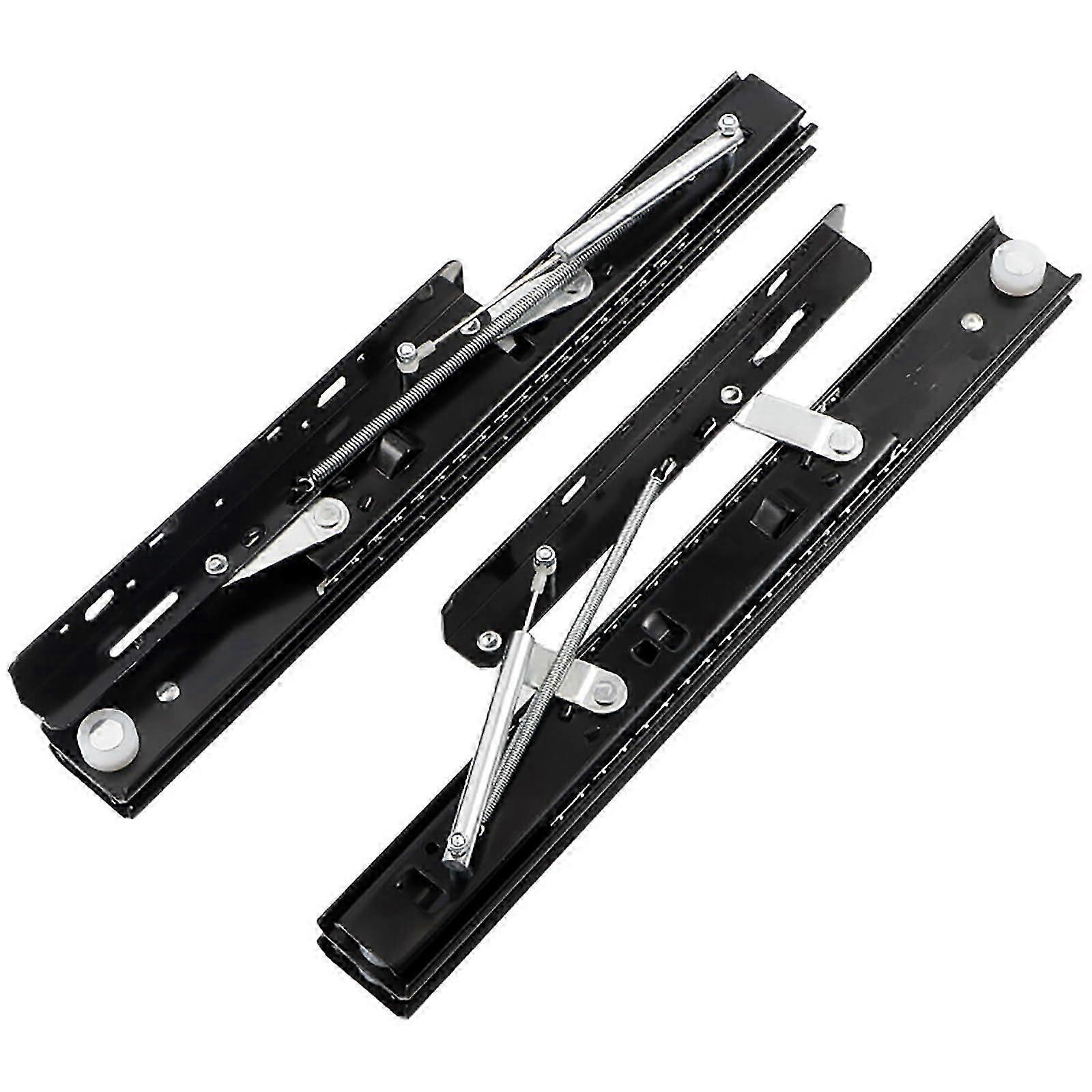 Heavy Duty Side-Mounted Drawer Slides, 52cm Extension Lifting Table Runners
