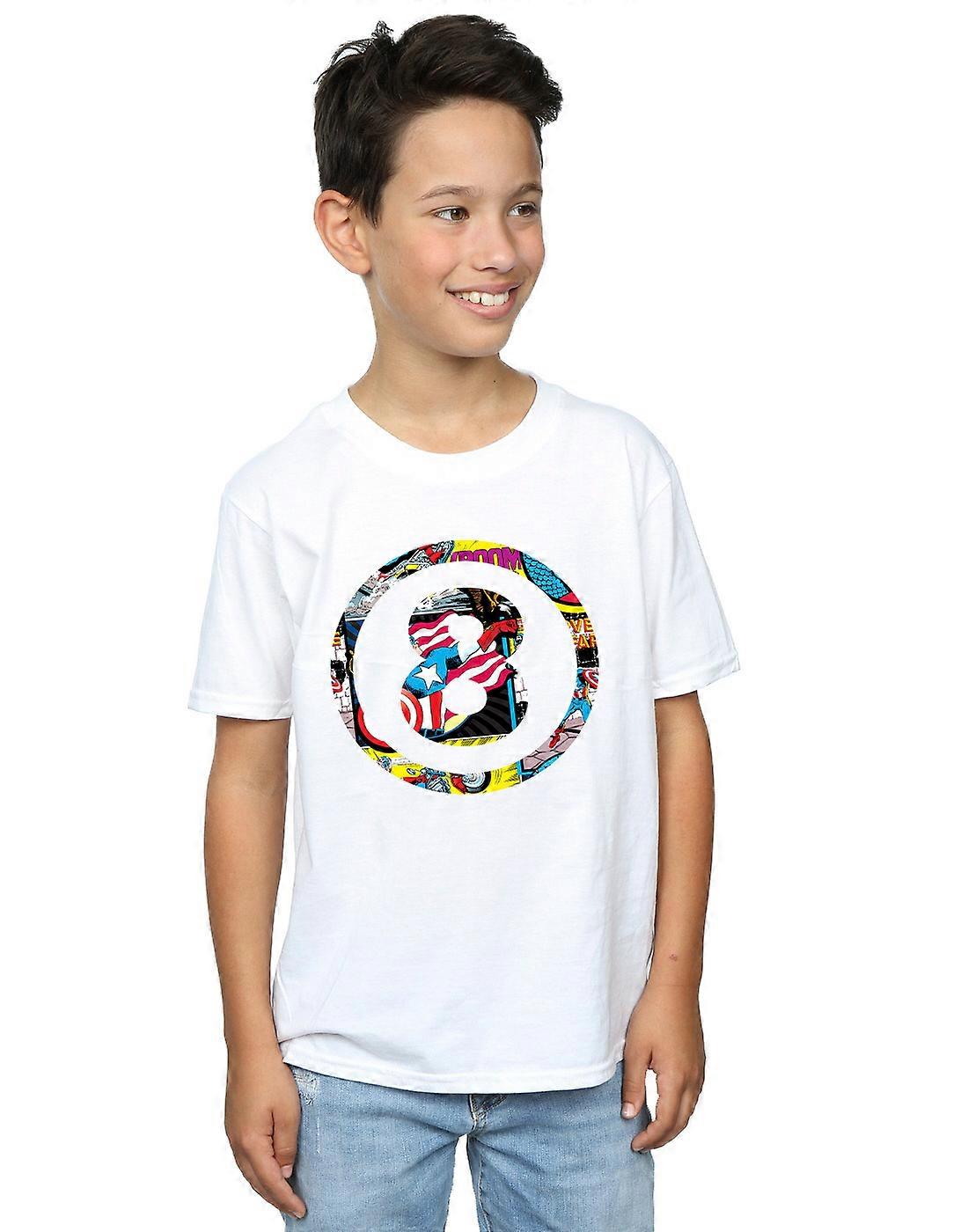 Marvel Boys Comics 8th Birthday T-Shirt