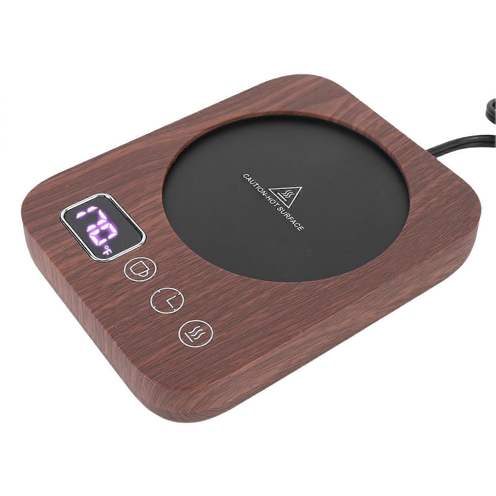 Coffee Mug Warmer with Adjustable Temperature, Fast Heating and Auto ShutOff for Desk Use (EU Plug)