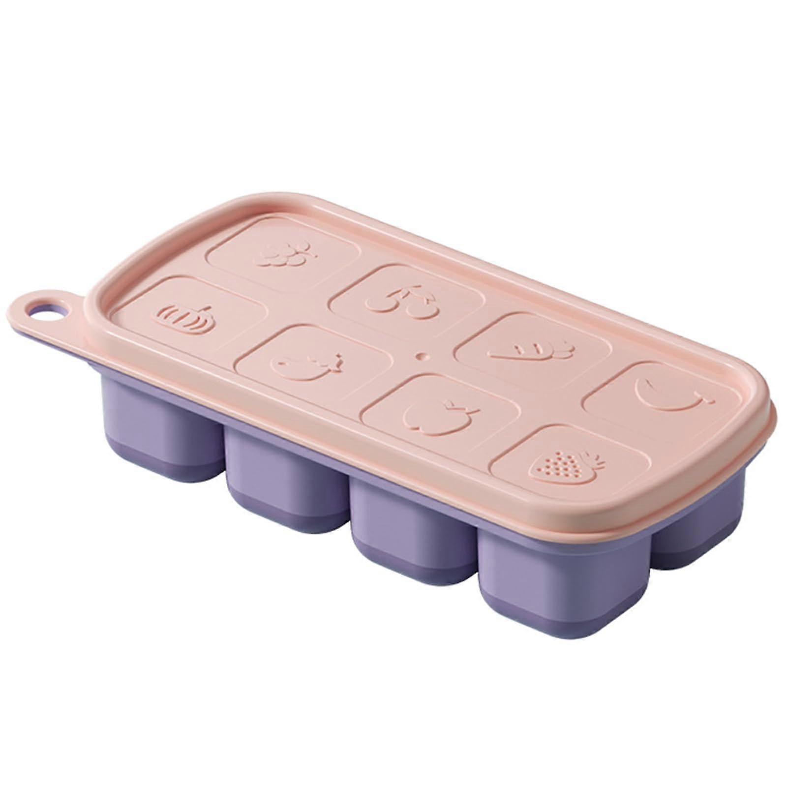 Silicone Ice Molds Flexible NonStick Tray Easy Release Multiple Shapes for Kitchen DIY