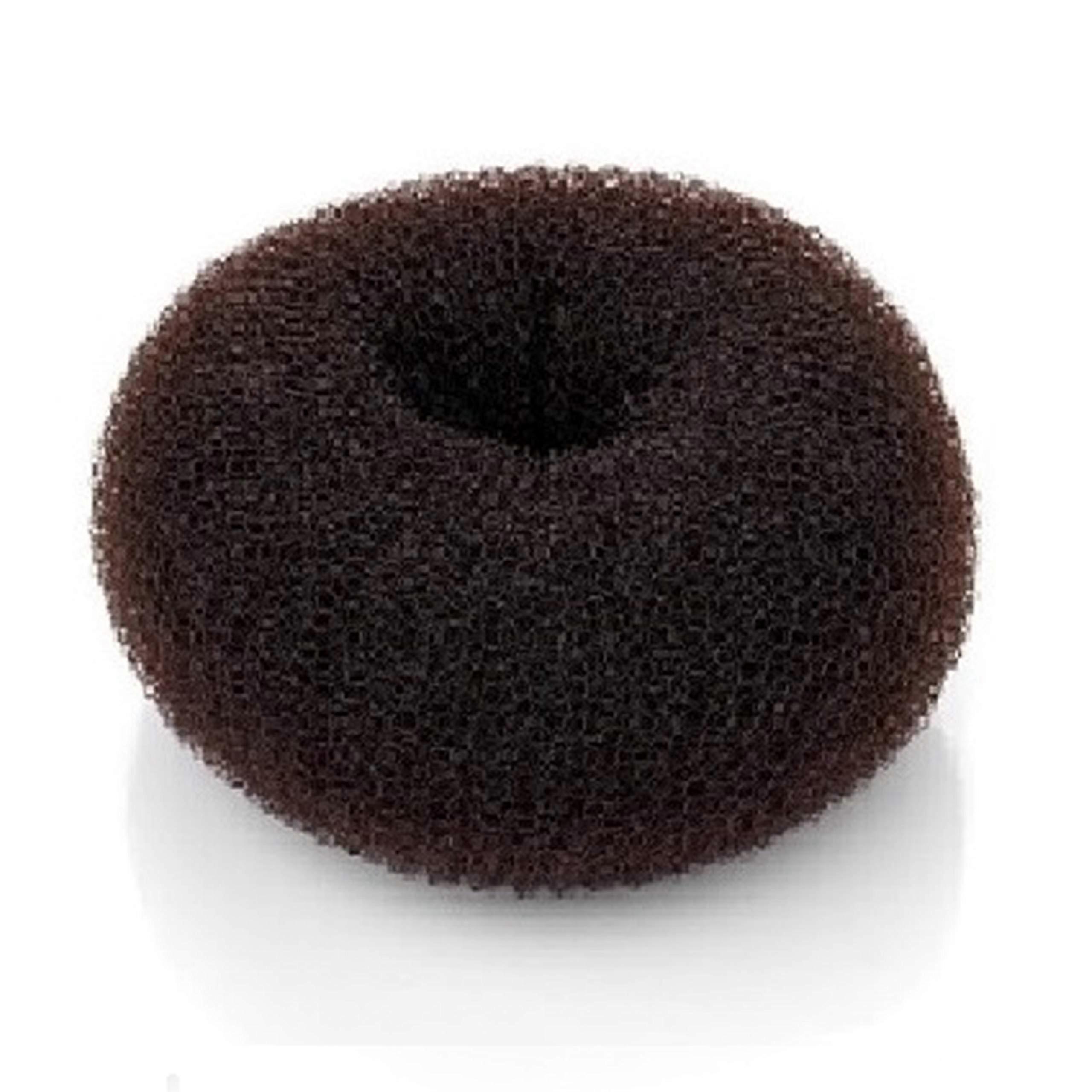 Brown Mini Hair Bun Maker Donut for Ballet Dance with Secure Hold and Quick Styling