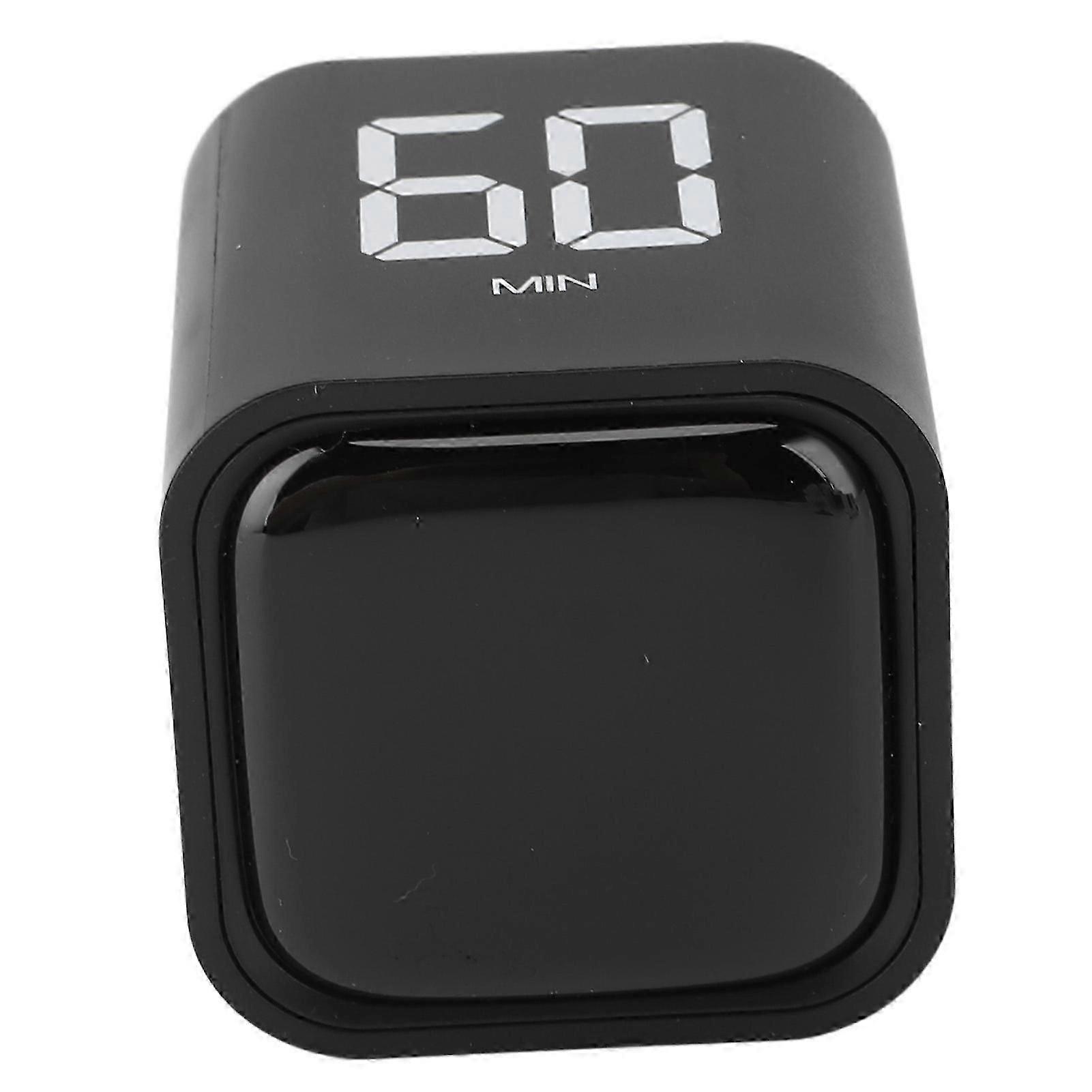 Gravity Timer Professional Digital Cube, 99-Min Manual, Black