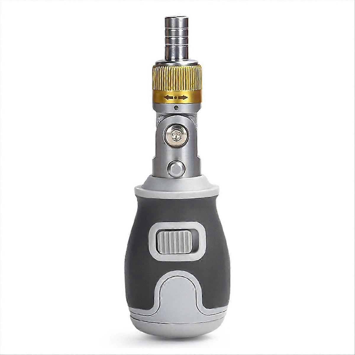 Eight in One Multi-Function S2 Batch Head 2-Way Ratchet Adjustable, Grey