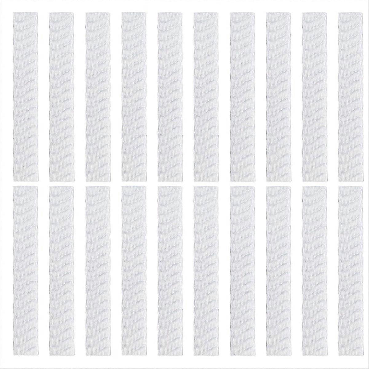 200Pcs Makeup Brush Pen Guard Protector White Net Reusable Thread Spool Savers Expandable Mesh Cover