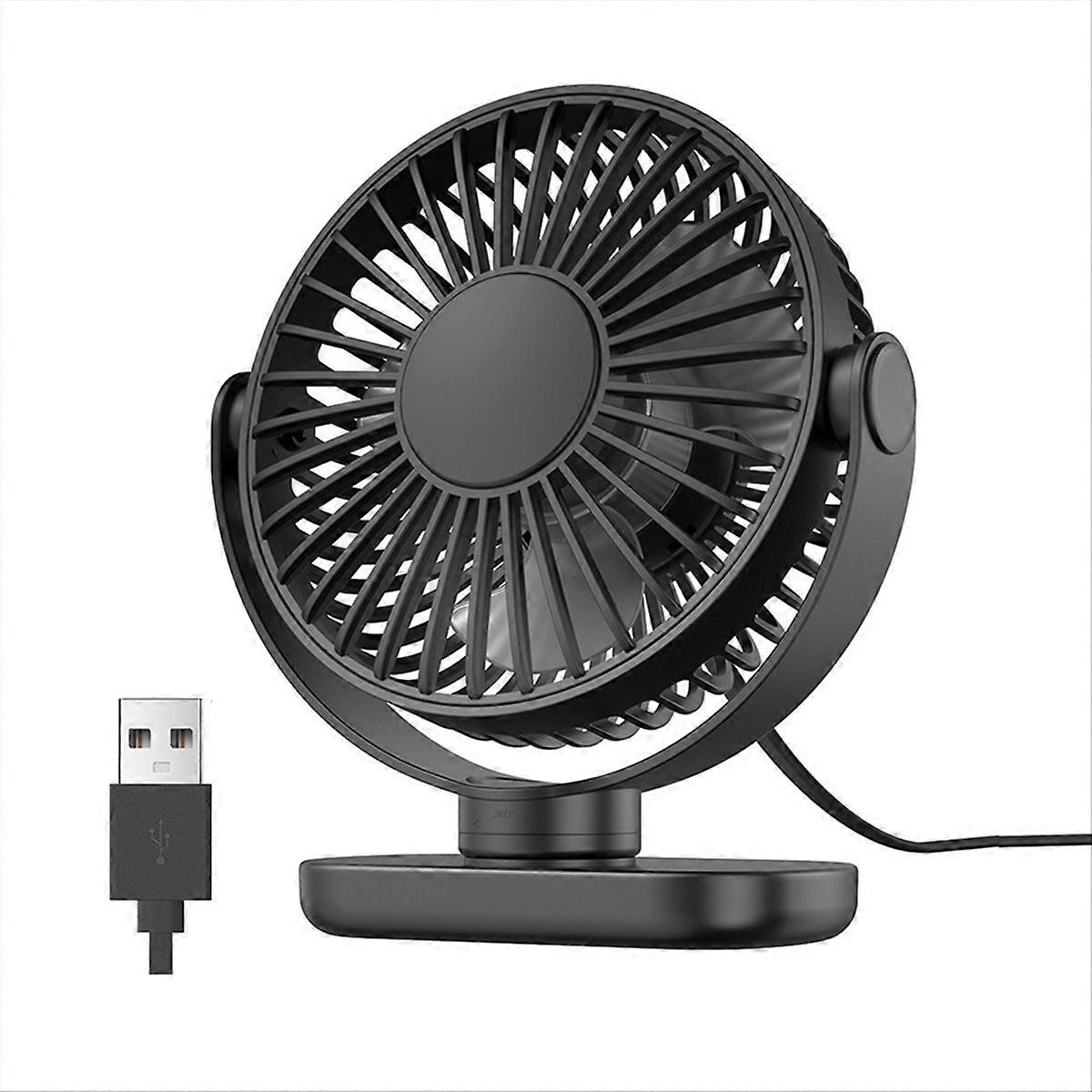 Small Desktop Fan Ultra-Quiet Foldable Three-Speed Adjustment A