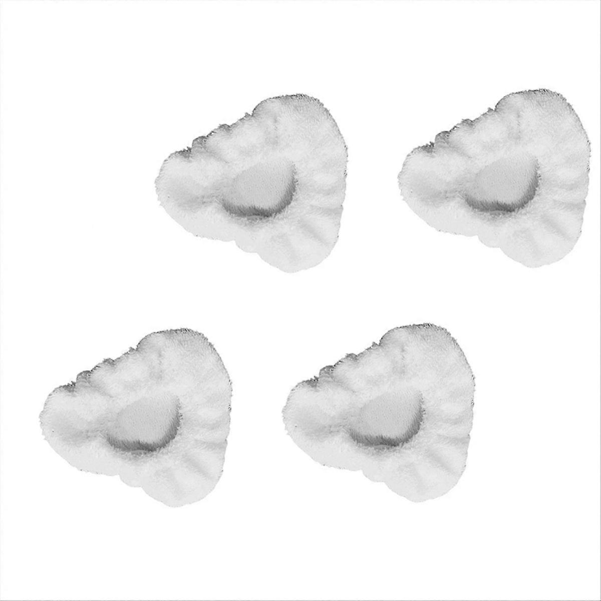 For Small Triangle Bonnets Reusable Microfiber Cleaning 4Pcs