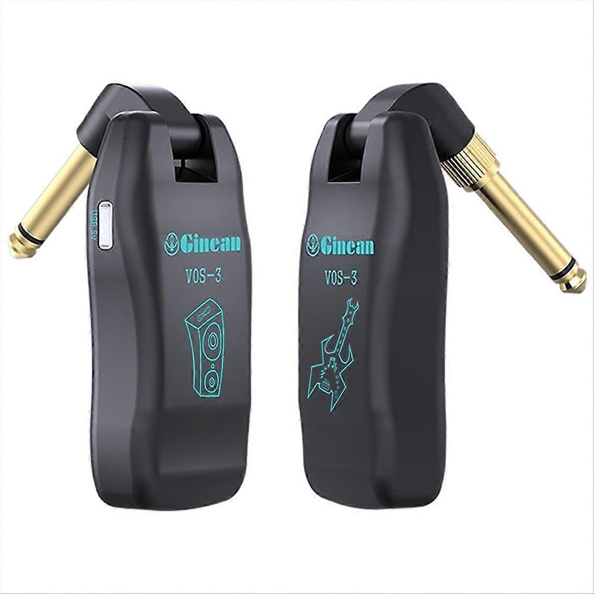 Trådlöst gitarrsystem 2.4G trådlös gitarr sändare mottagare set för elgitarr bas violin