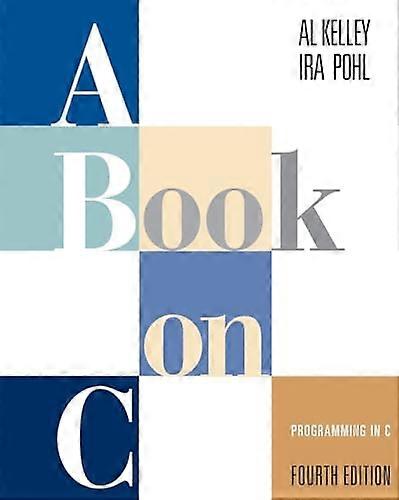 A Book on C.: Programming in C.