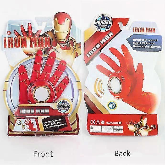 Newest Marvel Toys The Avengers Iron Man Action Figure Spider man Mask LED Sword Flash Ironman Shield Toy Halloween Cosplay