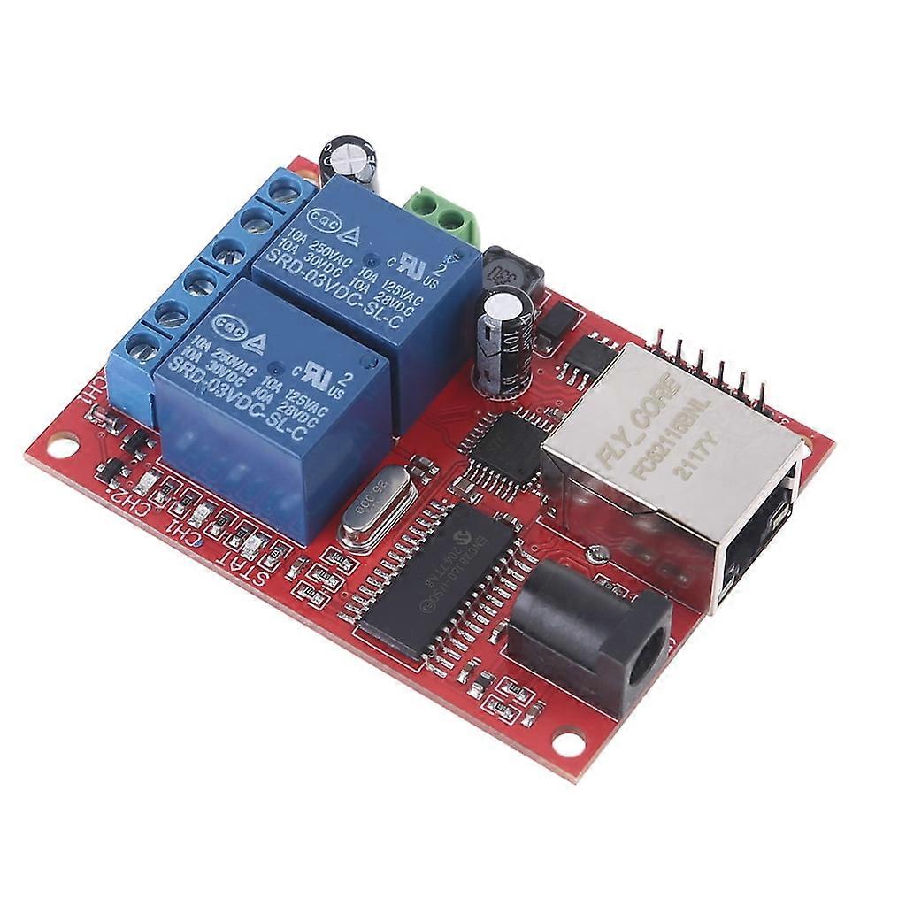Ethernet 2 Way Board Delay /UDP Controller Module WEB Server