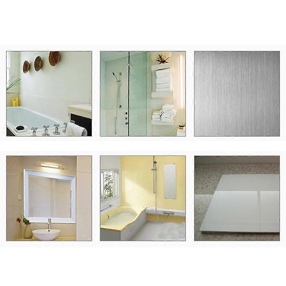 2Pcs Shower Head Holder for Bathroom with Silver Adjustable Suction Brackets