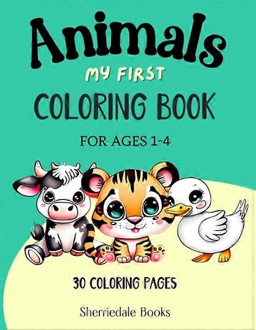 Animals My First Coloring Book