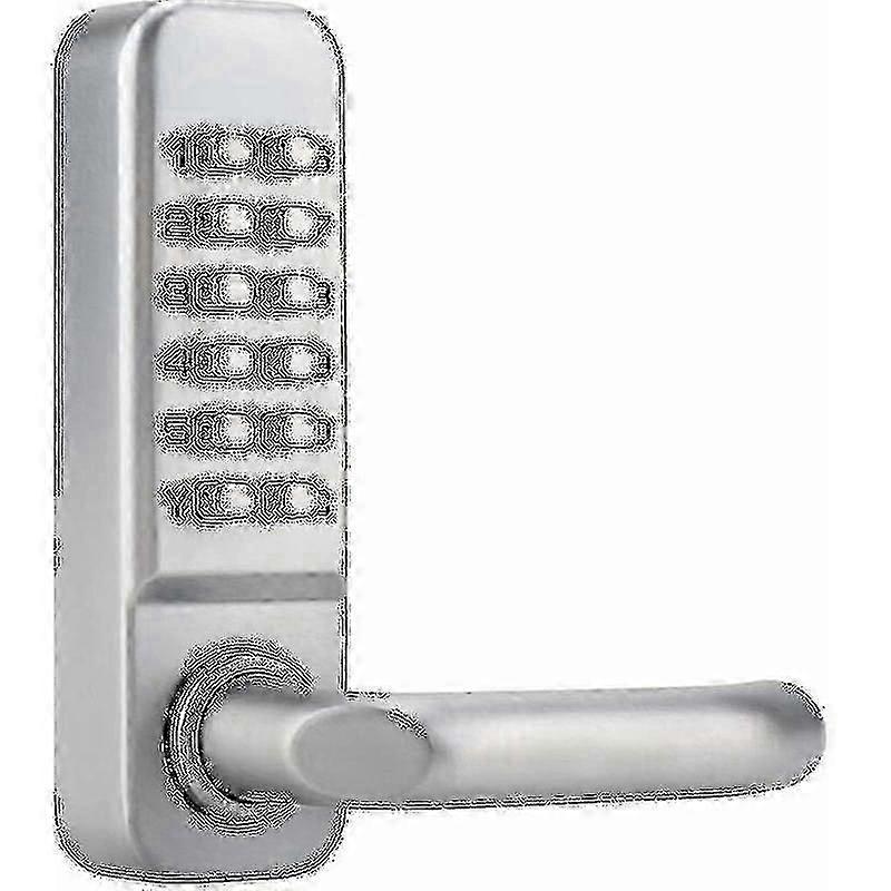 Keyless Waterproof Mechanical Code Lock, Secure 1-11 Digit Code Combination Password Lock for Home Use