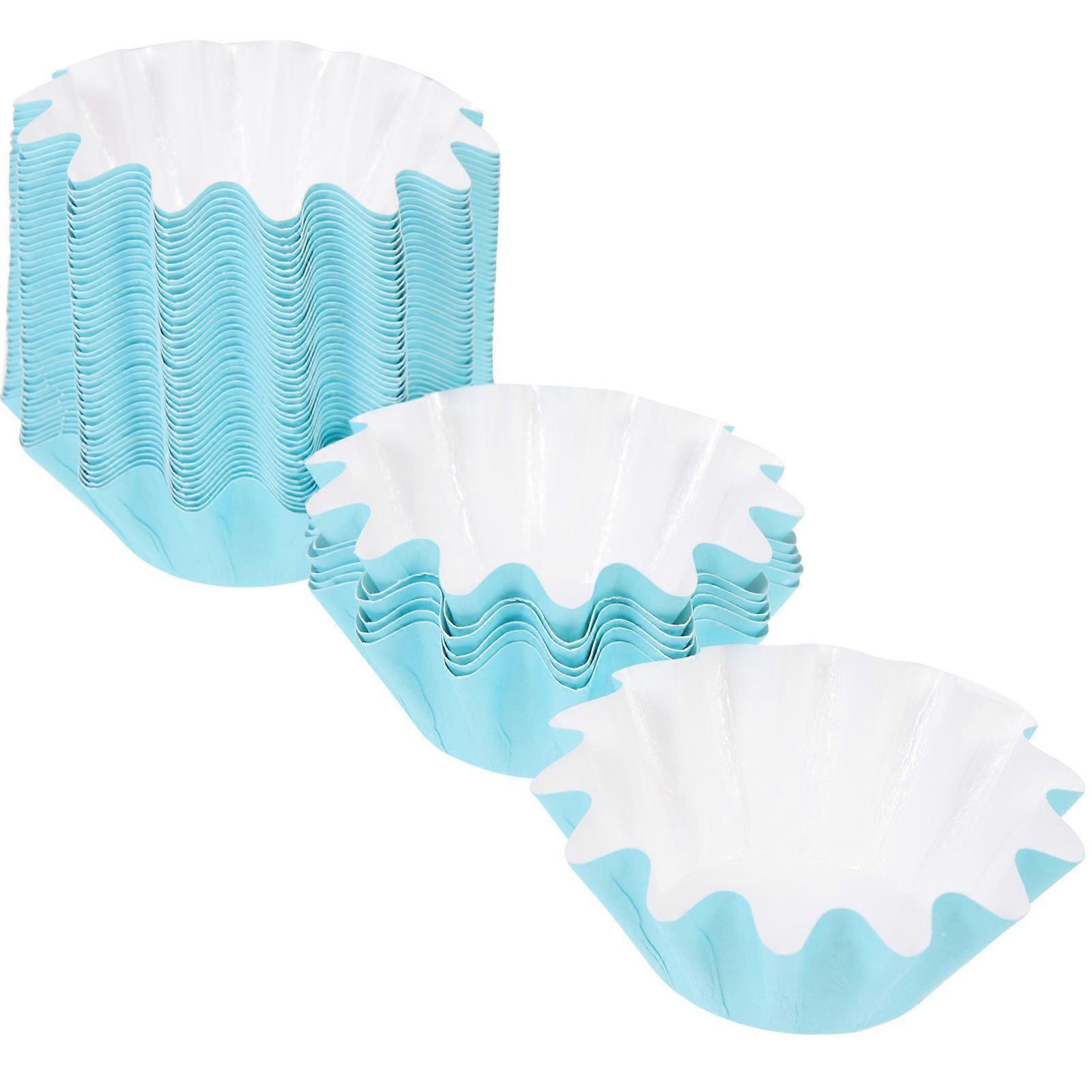 Paper Cupcake Liners Baking Cups for Baking Use 100Pcs Sky Liners