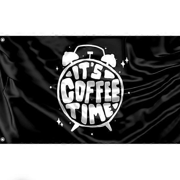 Drapeau C'est l'heure du café A2540