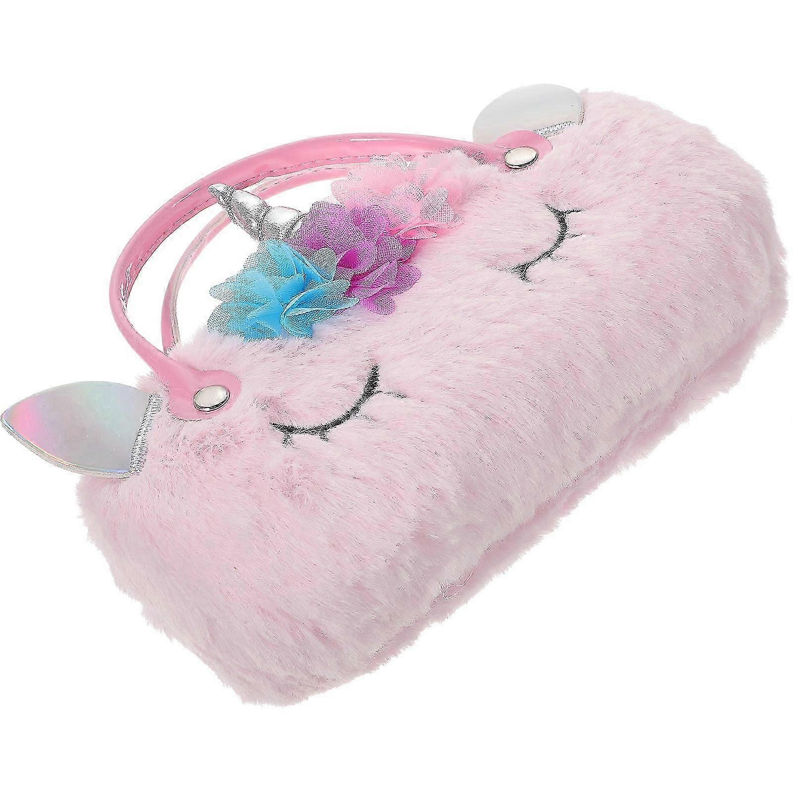 Cartoon Pattern Plush Glasses Case Eyeglass Box for Storage