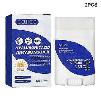 Hyaluronic Acid Airy Sun Stick SPF50+ Pa++++ Natural Hyaluronic Acid Watery Sunscreen for All Skin Types SQ3