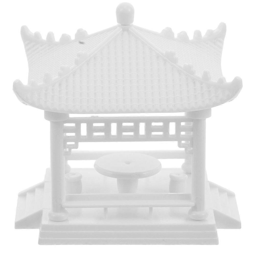 Park Pavilion Model Plastic Simulation Miniature Pavilion Model