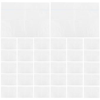 Aufbewahrungsfolie für Haustierkäfige, 100 Stück transparente Einweg-Kunststoffbeutel