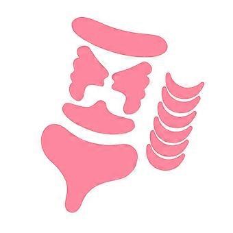 2026 Best 11 Count Transparent Forehead Wrinkle Stickers Reusable Skincares For Day And Night Use Multicolor