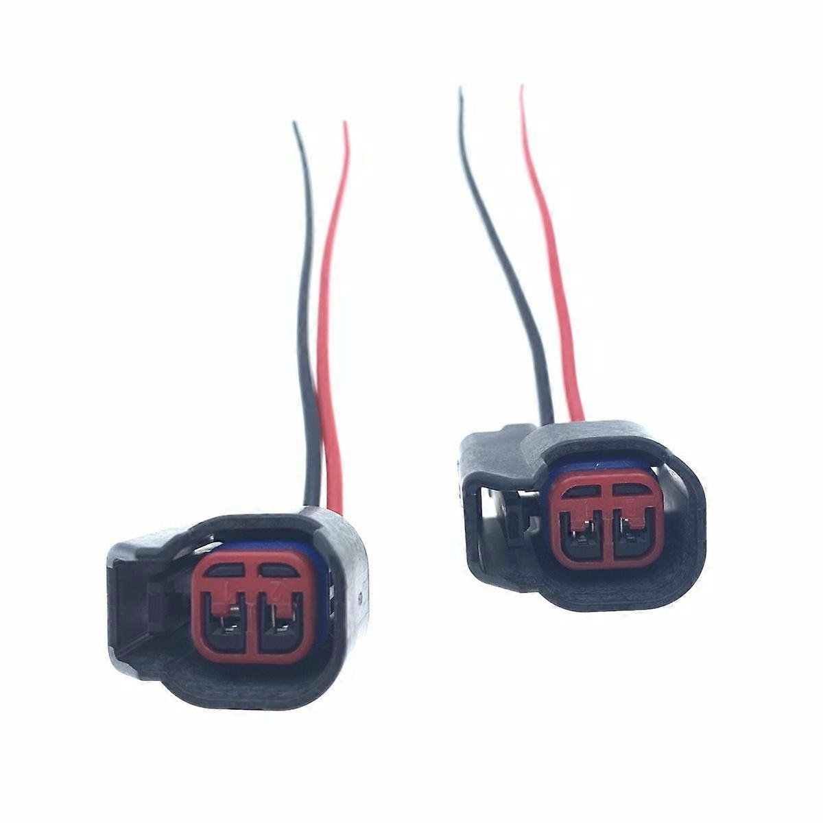 Compatible avec les connecteurs de faisceau d'injecteurs de carburant pour Ford Mondeo, Focus, Kuga, Mazda, Volvo, Chevrolet et Jaguar (1 pièce)