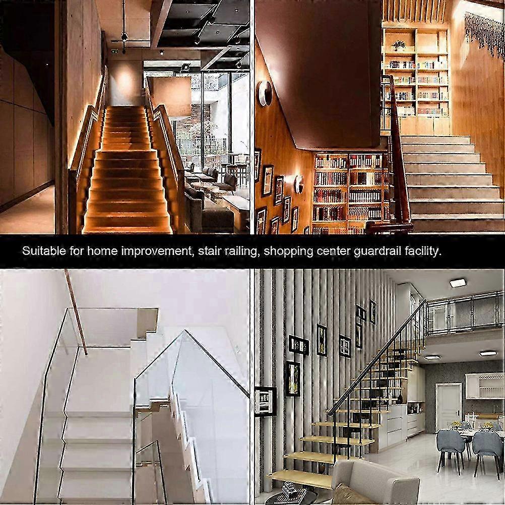 2pcs Handrail Bracket Hand Rail Bracket Interior Stair Railing Bracket Accessory