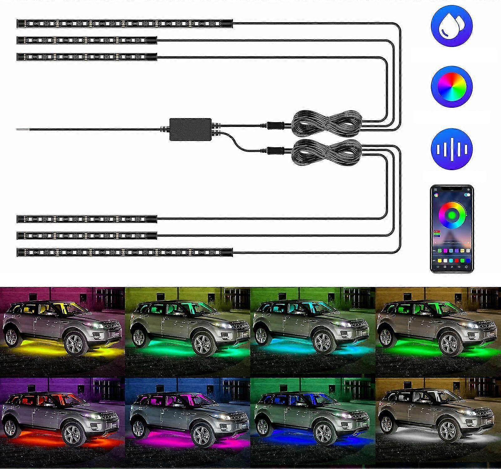 Bil Underglow Led Atmosfære Strip Light