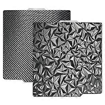 3D Printer PEO PET Build Plate for Bambu-Lab X1/X1C/X1E/P1P/P1S/A1 3D Printer,PEO+Carbon Fiber PET