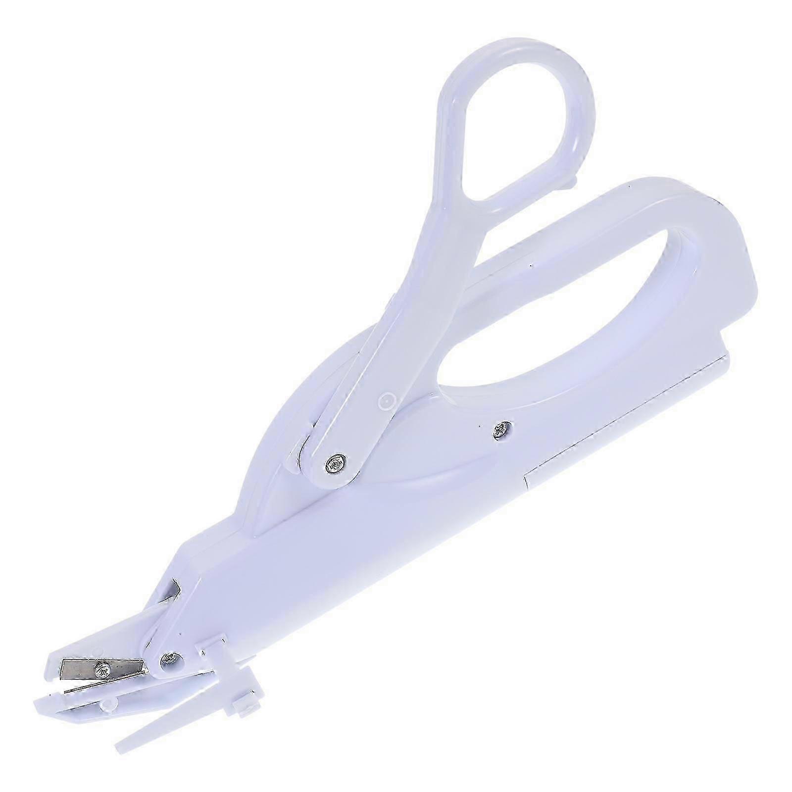 Cordless Electric Scissors, Handheld Leather Cutter with Replaceable Blades, Adjustable Cutting Distance for Fabric Paper Craft Sewing