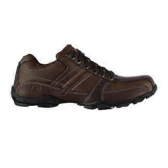 Skechers Mens Marter Leather Casual Shoes