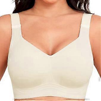 Invisible Lift Bra For Women Wireless Comfort Push Up Support Full Cup Padded Brassiere Full Coverage Everyday Underwear BEb