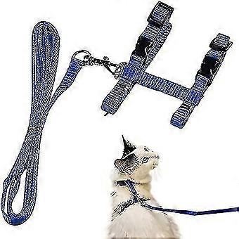 Cat Harness With Leash Adjustable Harnesses Cat Leash Kitten Collar Escape-proof