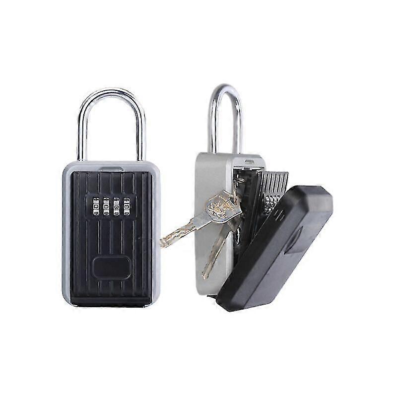 Key Cabinet Secure Key Box Wall Mounted Key Box With 4 Digit Numeric