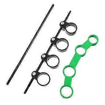 2 pièces outils universels extension des doigts de guitare poignée de guitare renforcement de la main extenseur de main extenseur de doigt débutant