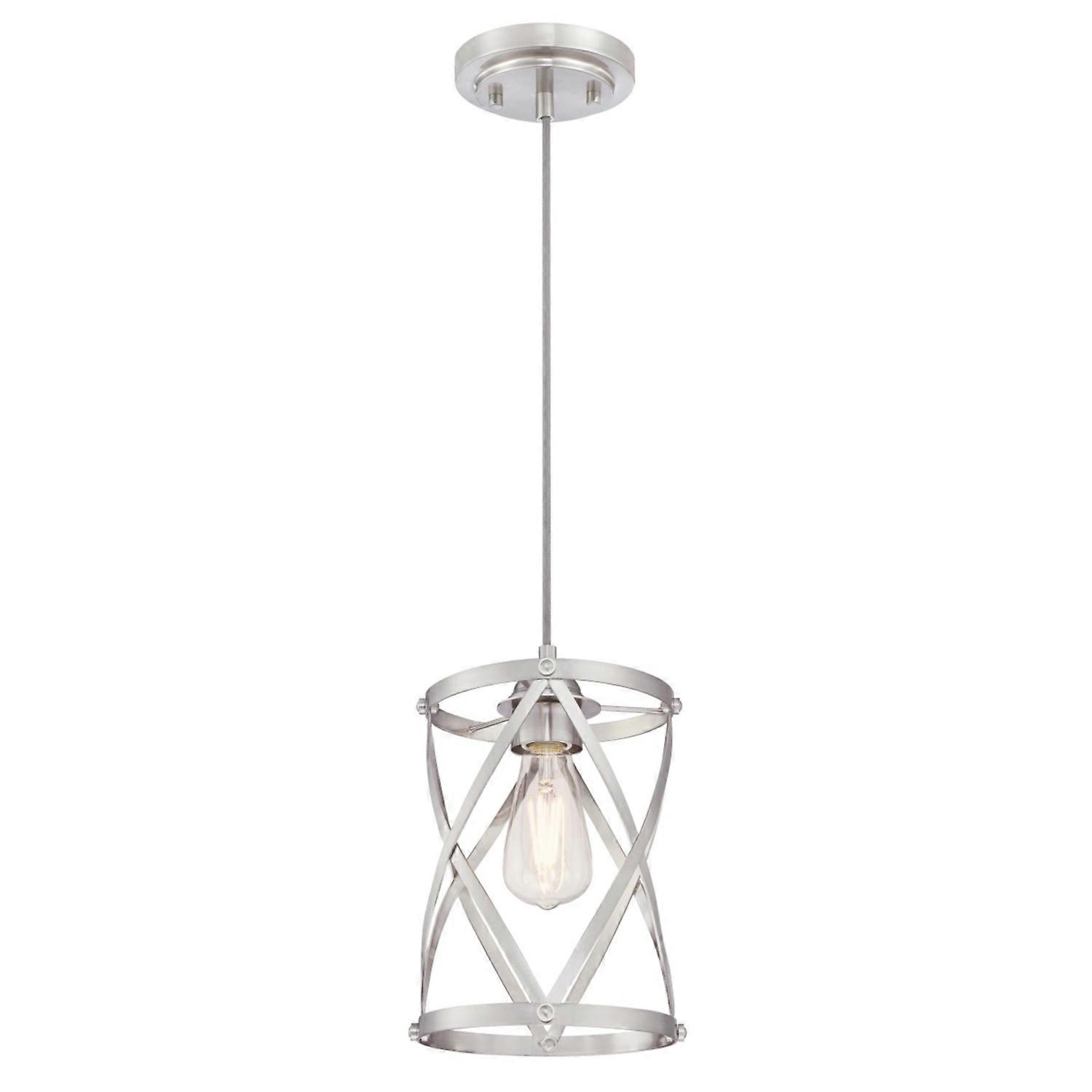 Isadora pendant light brushed nickel