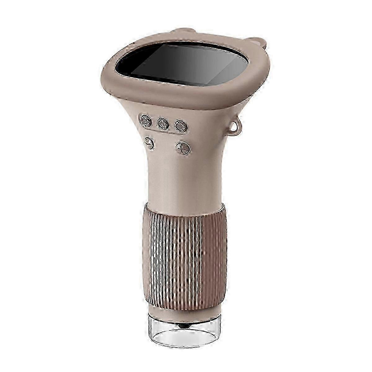 Compact Electron Microscope compatible with Kids with 8 LED Lights and Digital Scope Capabilities
