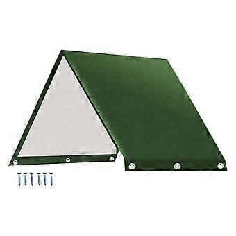 Tear Resistant Playground Canopy Cover With 190D Silver Coating Weather Resistant Shade For Kids Slides Climbers & Play  Lnk Green WS