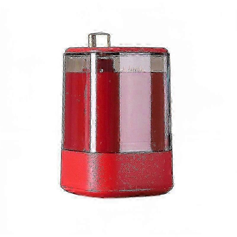 1 piece push-type automatic pop-up portable toothpick bottle (red)