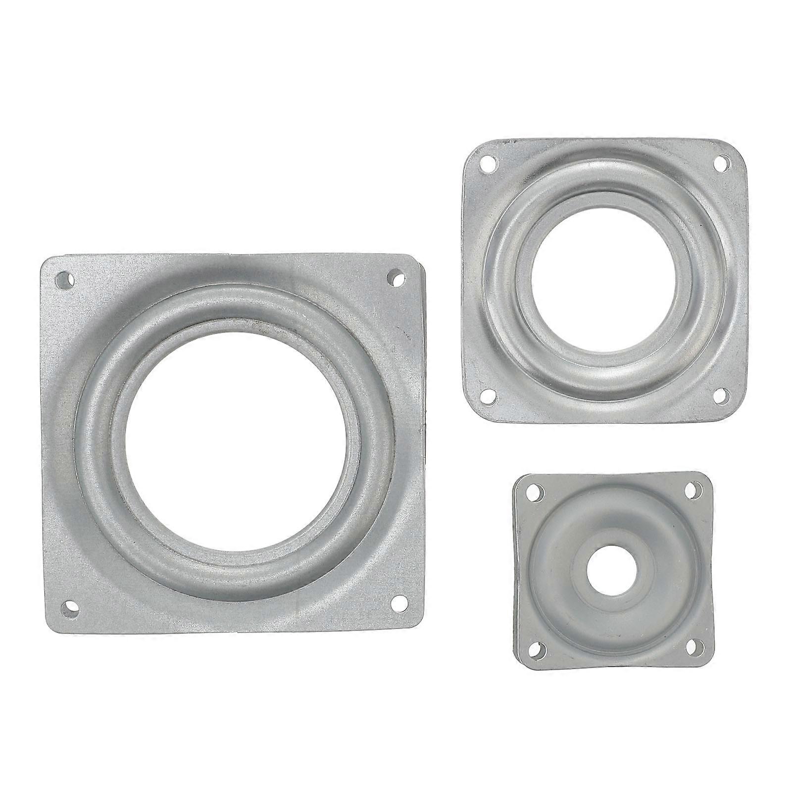 3Pcs preguiçoso Susan quadrado toca-discos rolamento DIY móveis acessórios Display Stand 2 polegadas + 3 polegadas + 4 polegadas