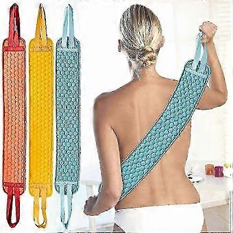 3pcs Exfoliating Back Scrubber with Handles, Double-Sided Shower Scrubber, Body Exfoliator Bath Tool