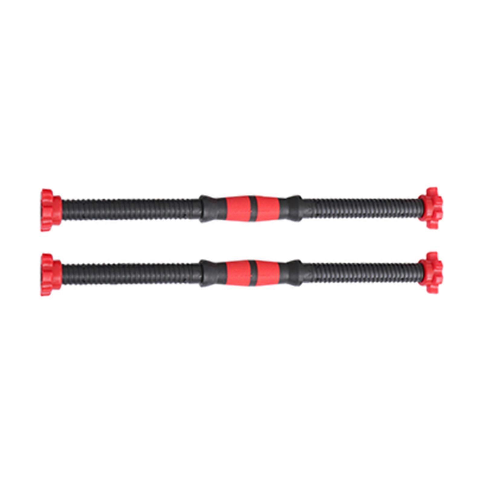 Weight Lifting Dumbbell Bars 2Pcs Spinlock Collar