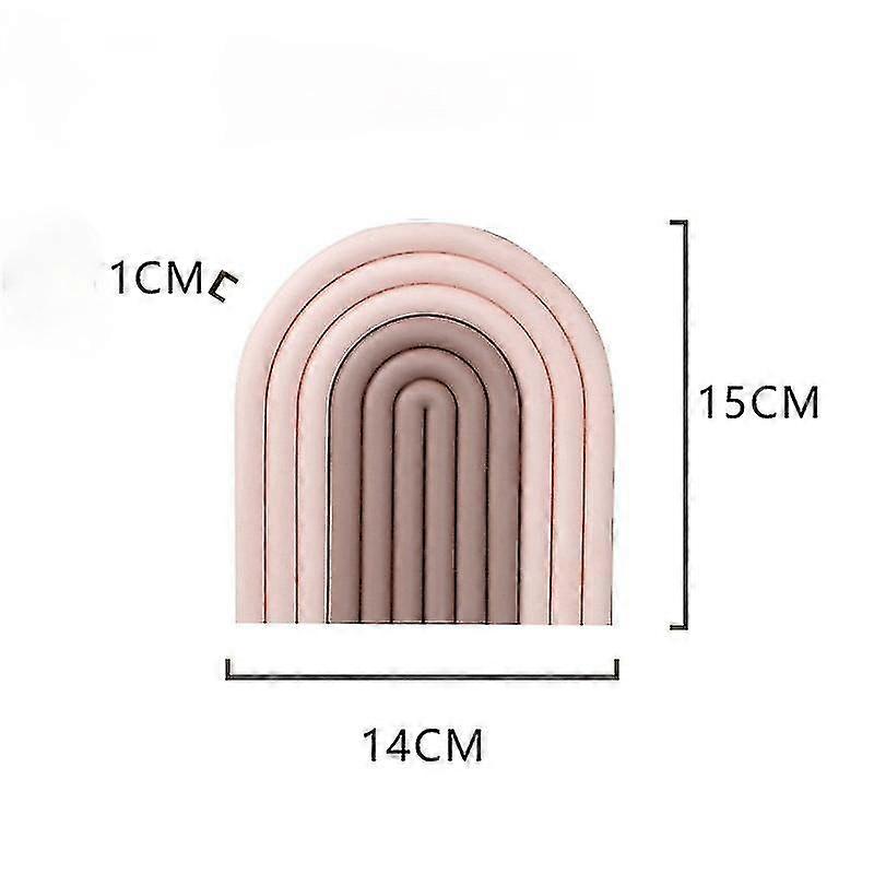 Dining table mat silicone pot pad coaster insulation mats