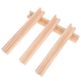 Trays Domino Holder Educational Tool For Persons With 4Pcs