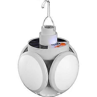 Lanterna e torce solari a LED, luce ricaricabile tramite USB per escursionismo, campeggio e tenda YTQ