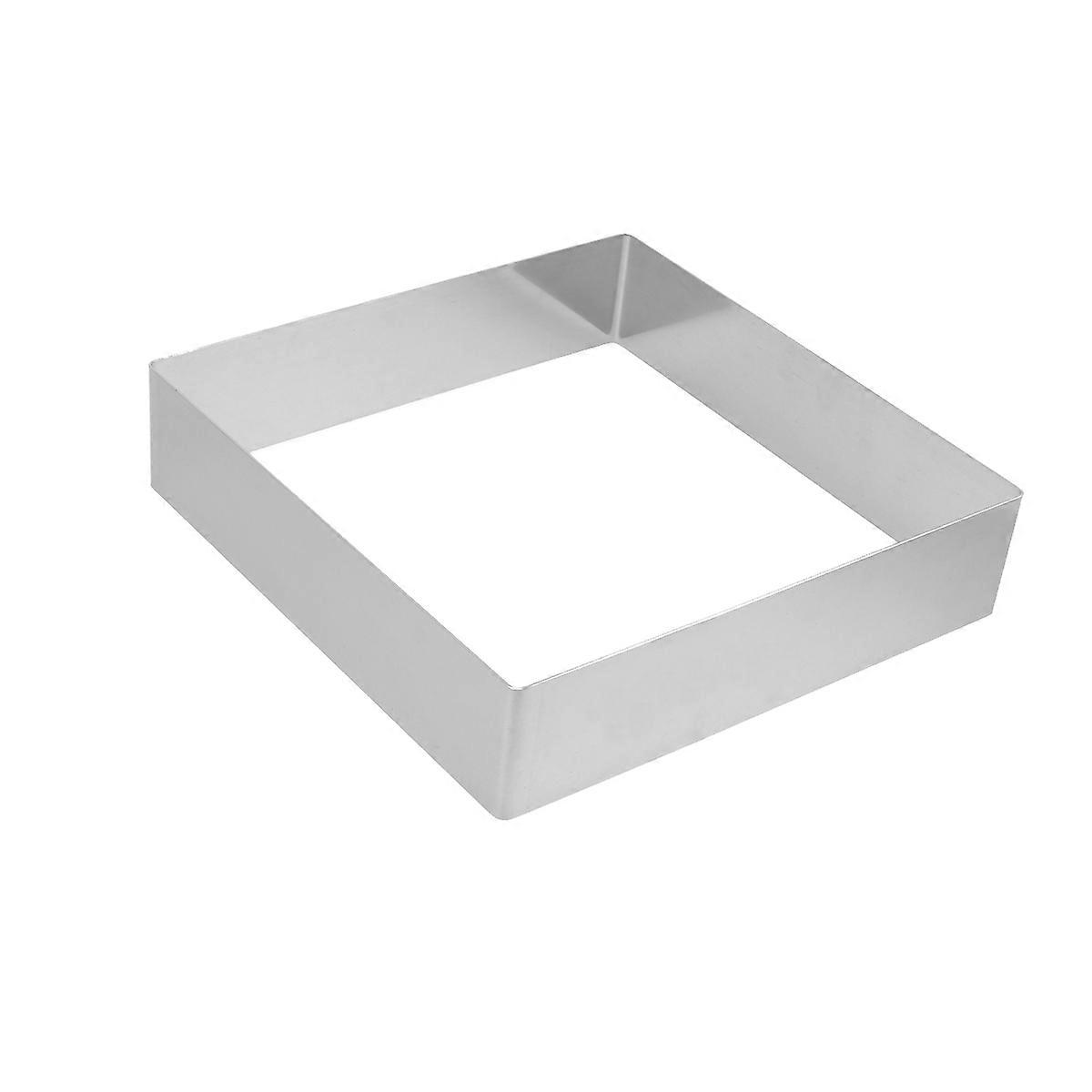 Stainless Steel Cake Ring Square Mousse Ring for Cutting